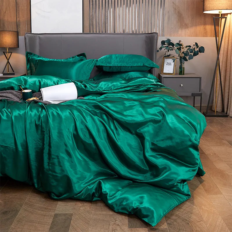 Luxury Jacquard Microfiber Duvet Cover Set