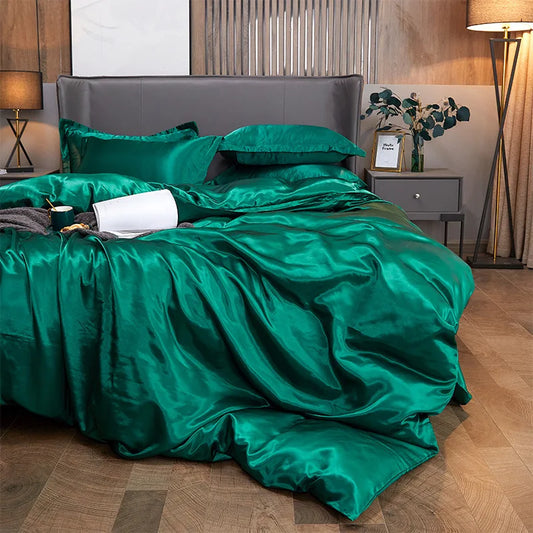 Luxury Jacquard Microfiber Duvet Cover Set