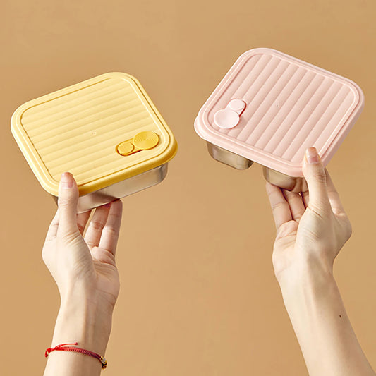 Stackable Leak-Proof Food Container for Meals, Fruits & Salads