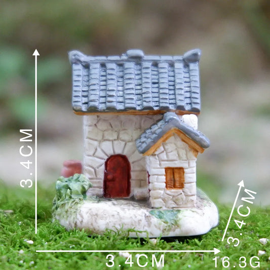 Mini Resin Fairy Garden House Ornament