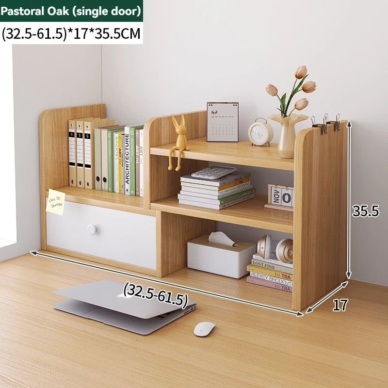 Expandable Desktop Bookshelf