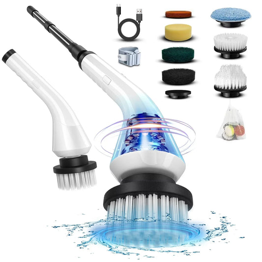 9-in-1 Cordless Electric Rotating Cleaning Brush