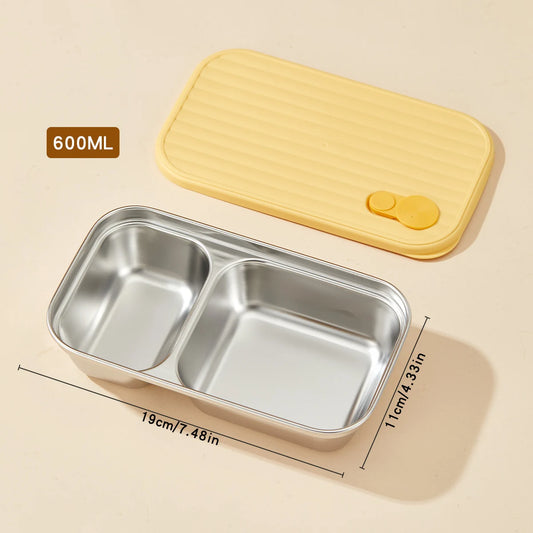 Stackable Leak-Proof Food Container for Meals, Fruits & Salads