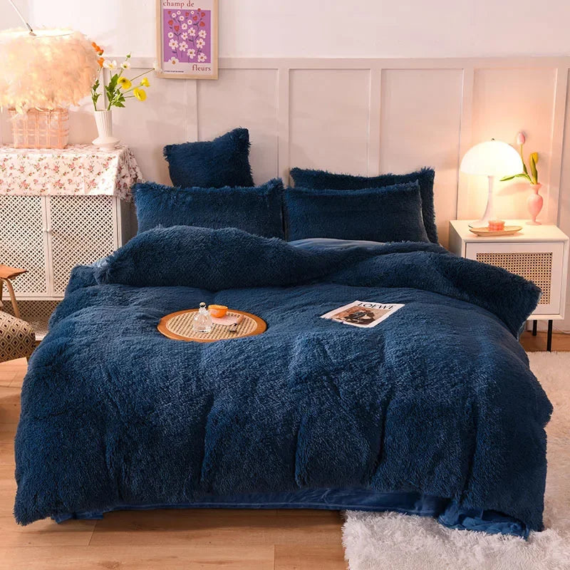 Luxury Plush Duvet Cover Set
