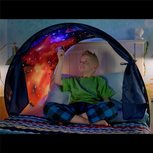 Kids Dream Bed Tent with Lights
