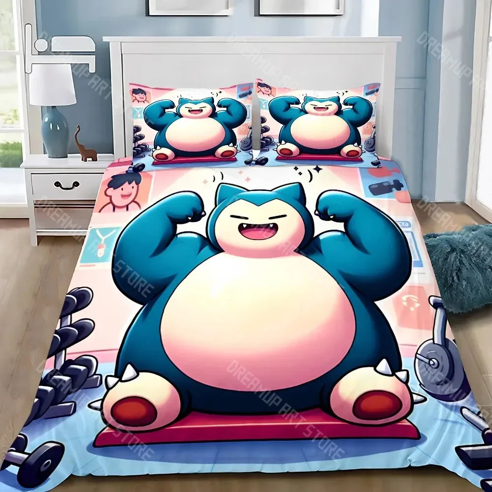 Cartoon Bedding with Matching Pillowcase