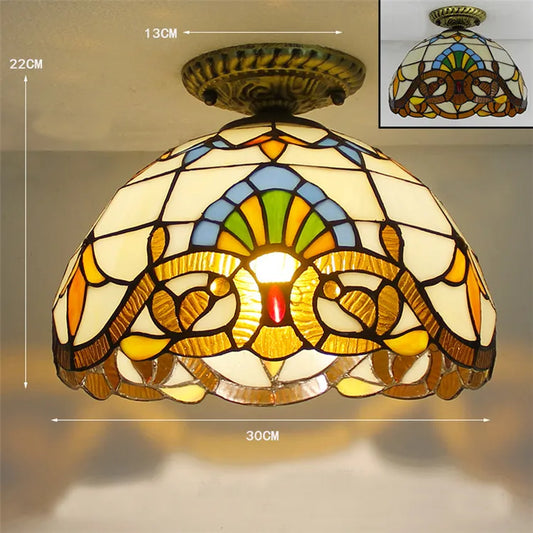Glass Ceiling Light