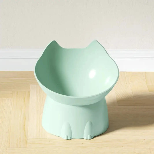 Elevated Tilted Cat Bowl