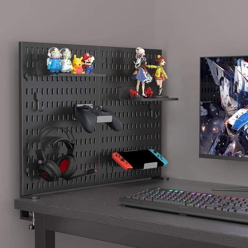 Desktop Pegboard Storage Organizer Kit