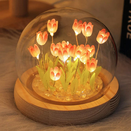 Handmade LED Flower Lamp