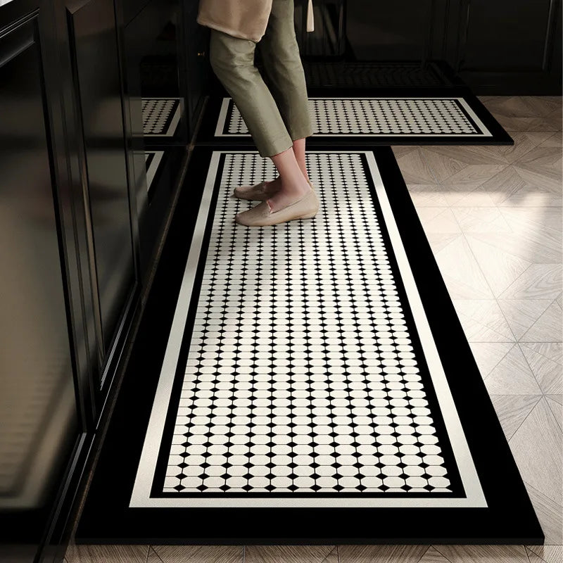 Modern Geometric Non-Slip Kitchen & Area Rug