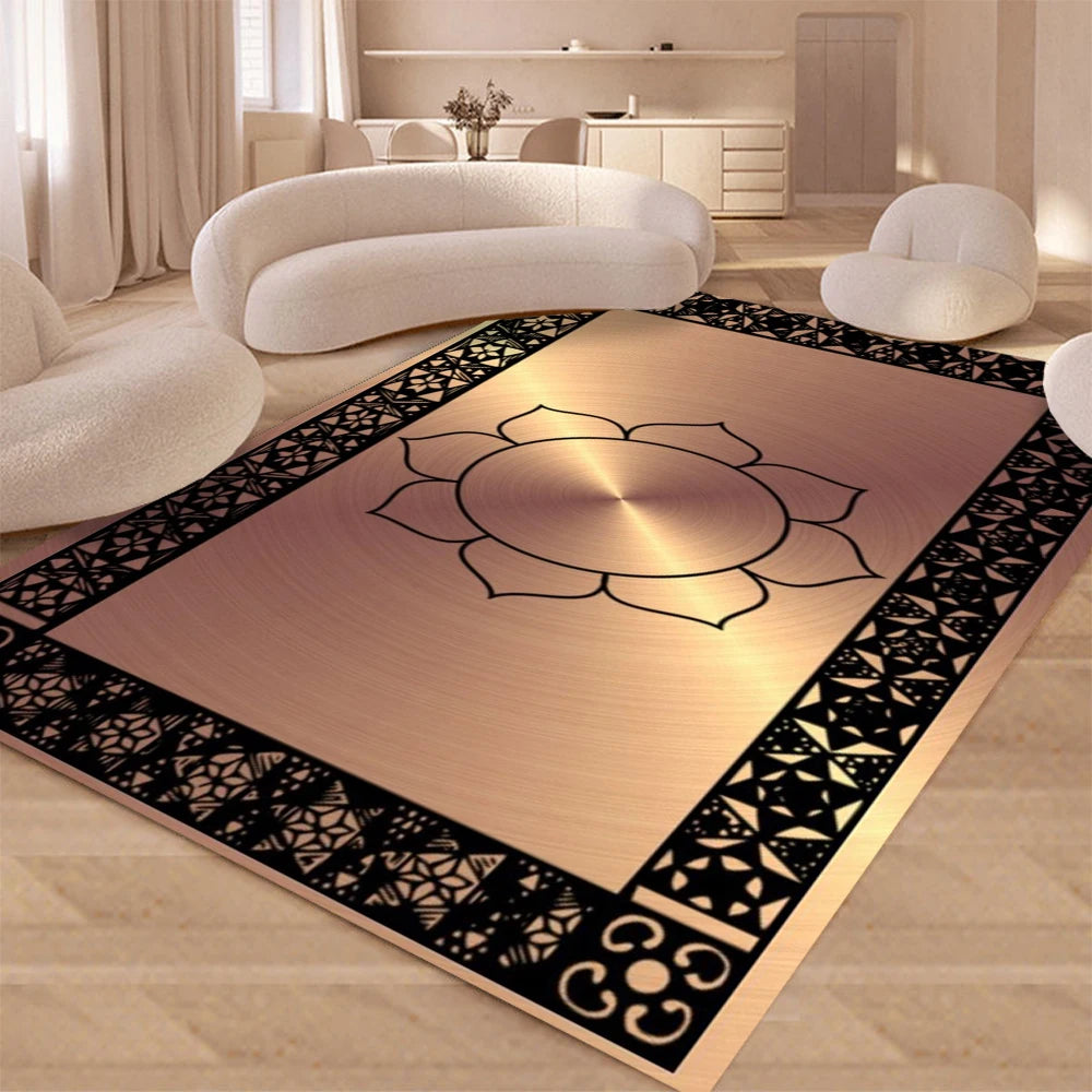 Modern Abstract Large Area Rug