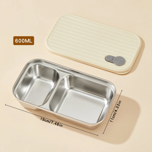 Stackable Leak-Proof Food Container for Meals, Fruits & Salads