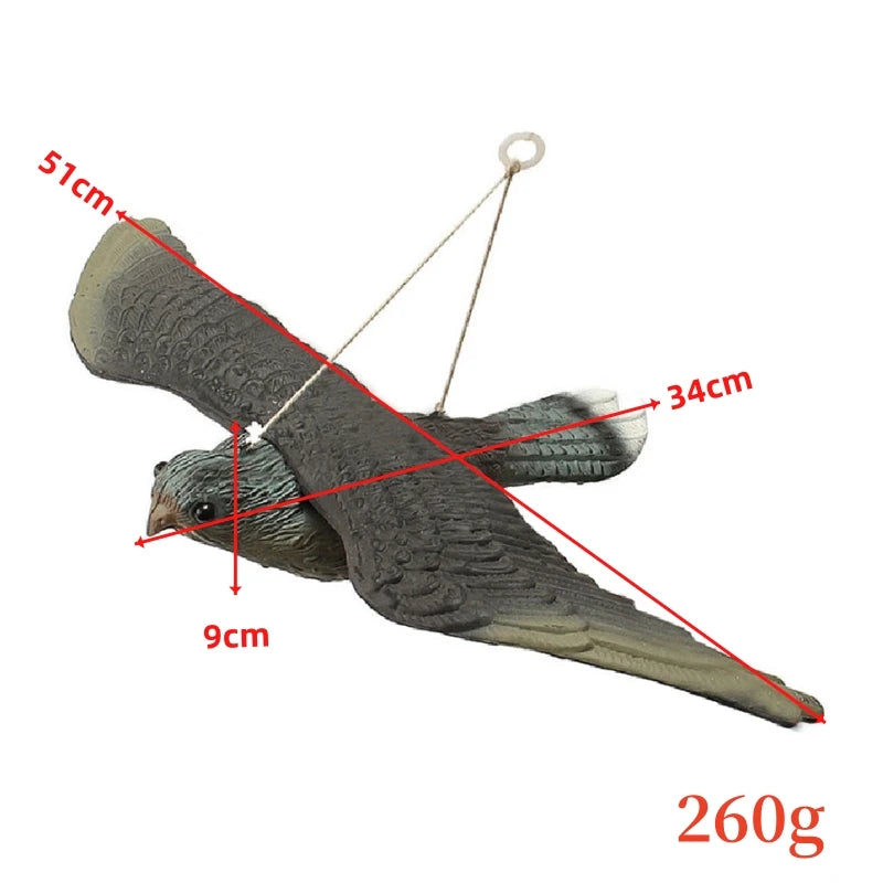3D Flying Falcon Bird Decoy