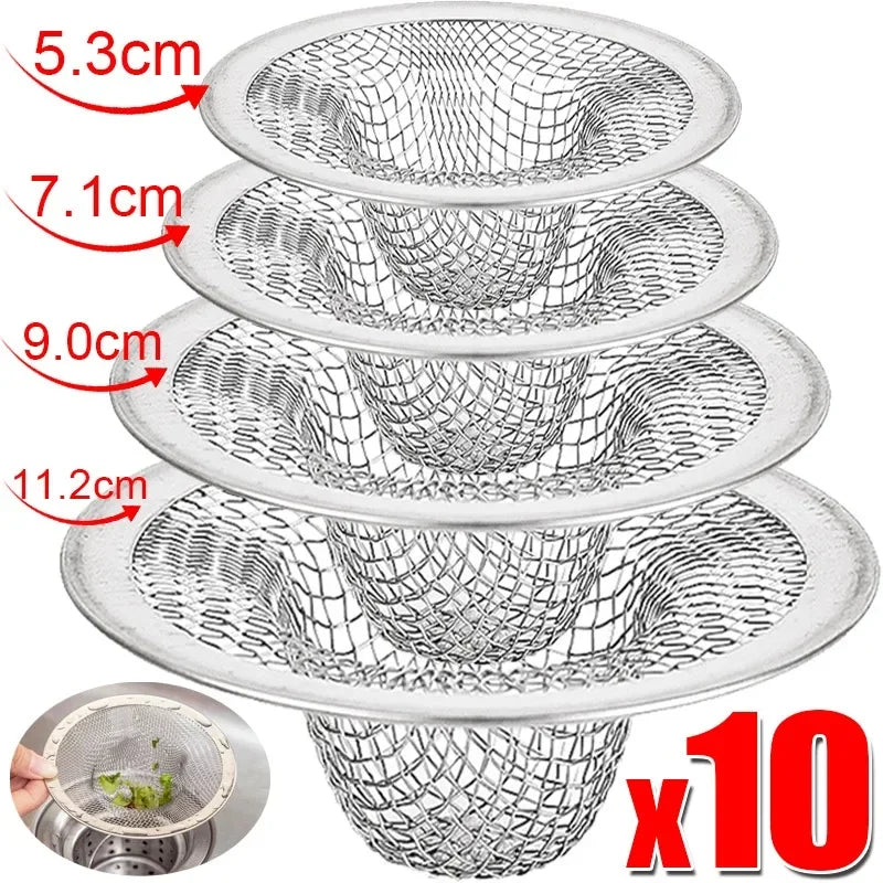 Stainless Steel Sink Drain Strainer Filter