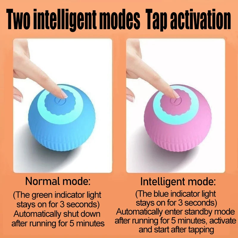 Automatic Rolling Cat Ball Toy