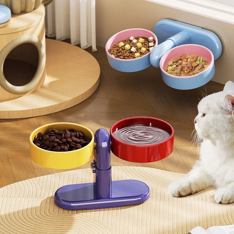 Adjustable Raised Pet Bowl