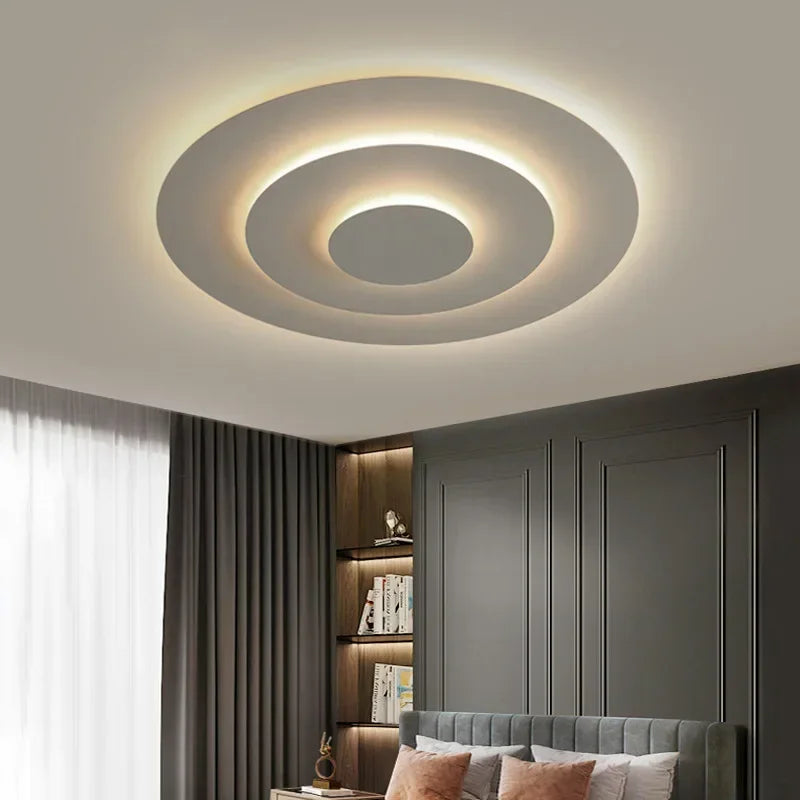 Modern LED Flush Mount Ceiling Chandelier