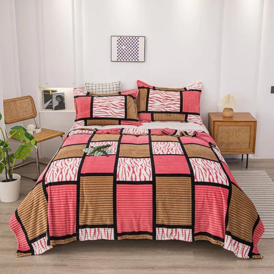 Soft Lightweight Throw for Home & Travel