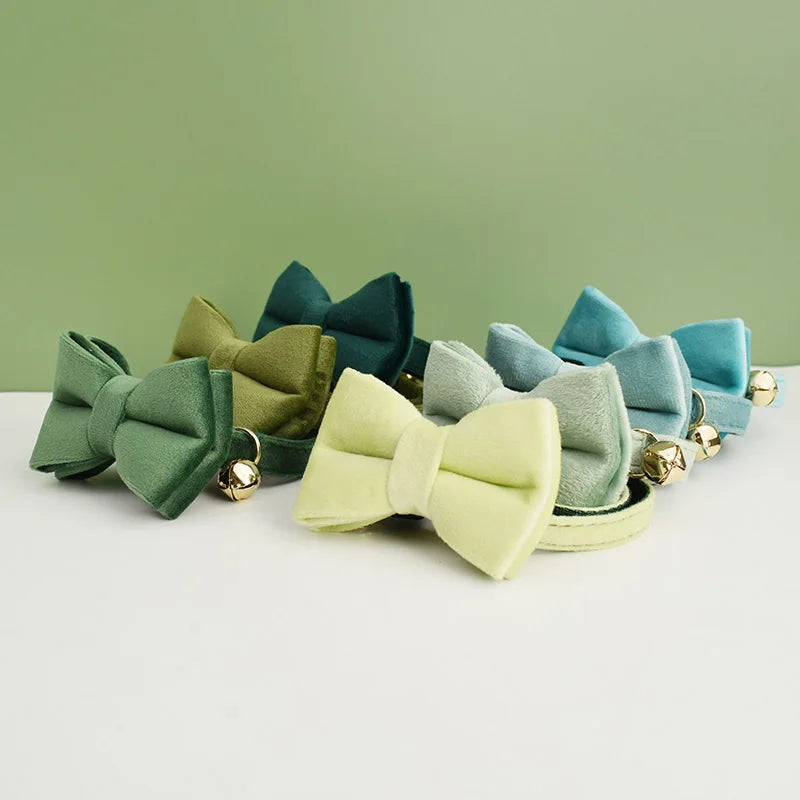 Personalized Velvet Cat Collar
