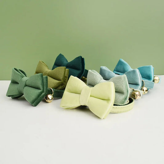 Personalized Velvet Cat Collar
