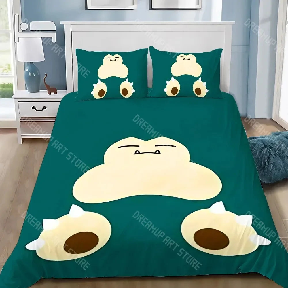 Cartoon Bedding with Matching Pillowcase