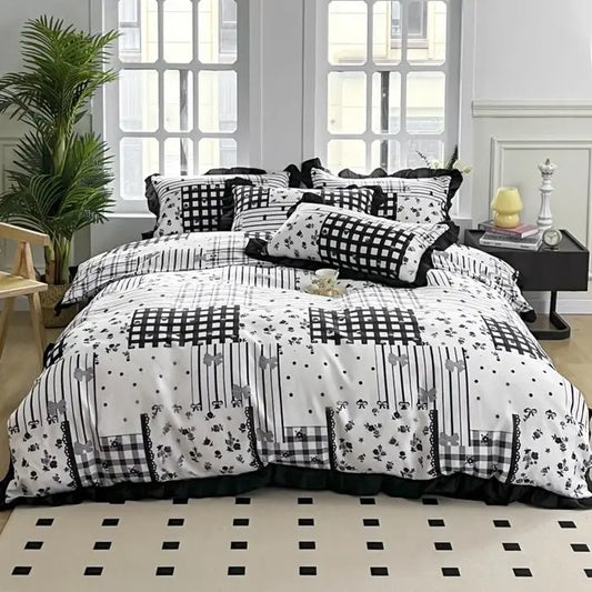 Elegant 4 Piece Bedding Set