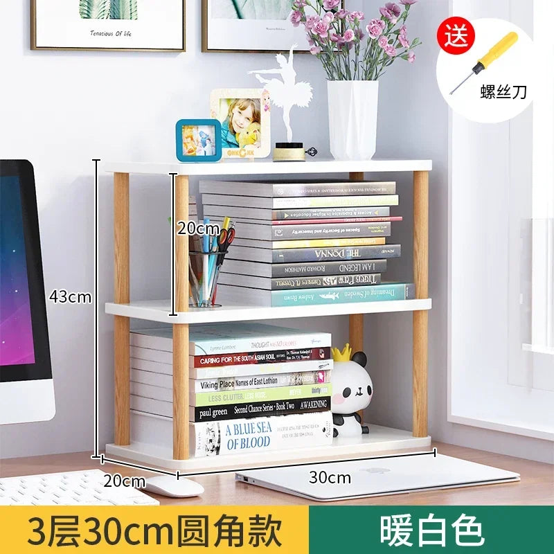 Multi-Layer Book & Office Storage Organizer