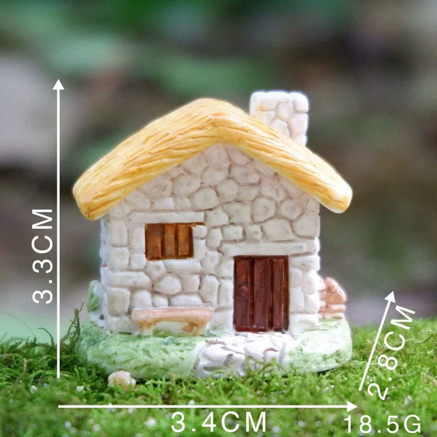 Mini Resin Fairy Garden House Ornament