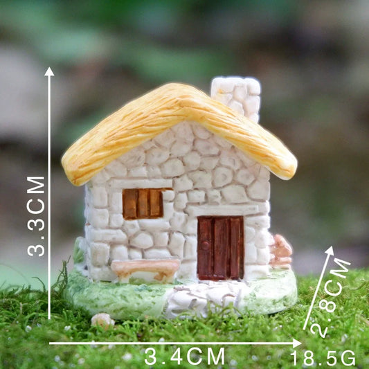 Mini Resin Fairy Garden House Ornament