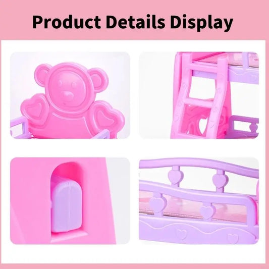 Pretend Play Miniature Bed