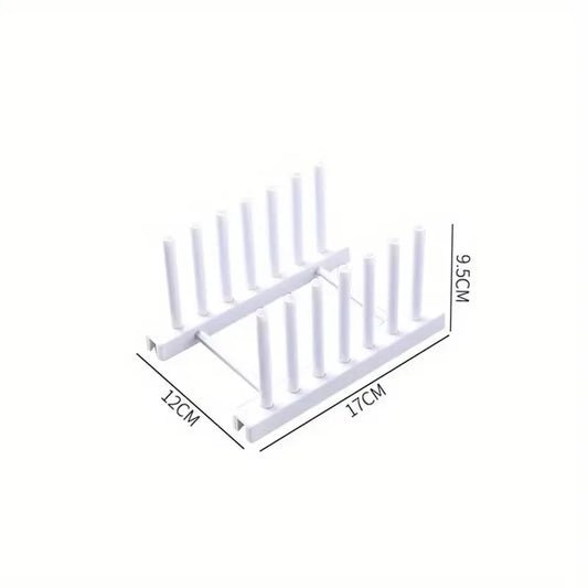 Kitchen Pot Lid & Dish Storage Rack