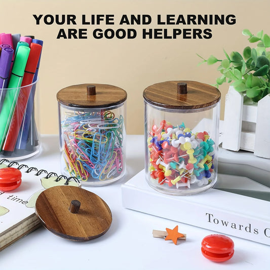 Qtip Holder Dispenser Jars