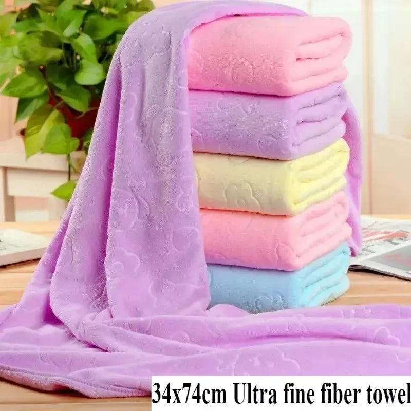 Ultra-Soft Quick-Dry Bath & Face Towel