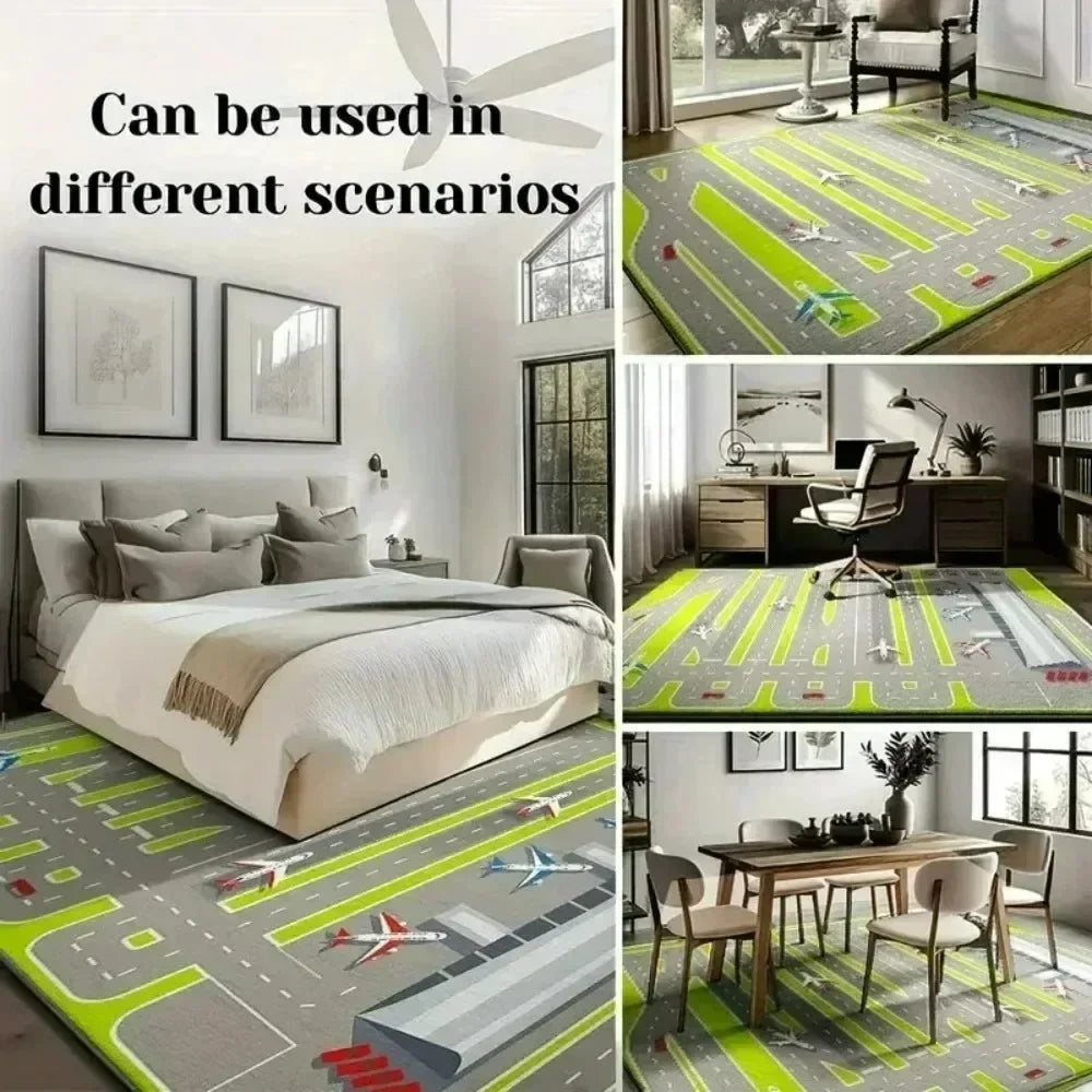 Tropical Botanical Outdoor Area Rug