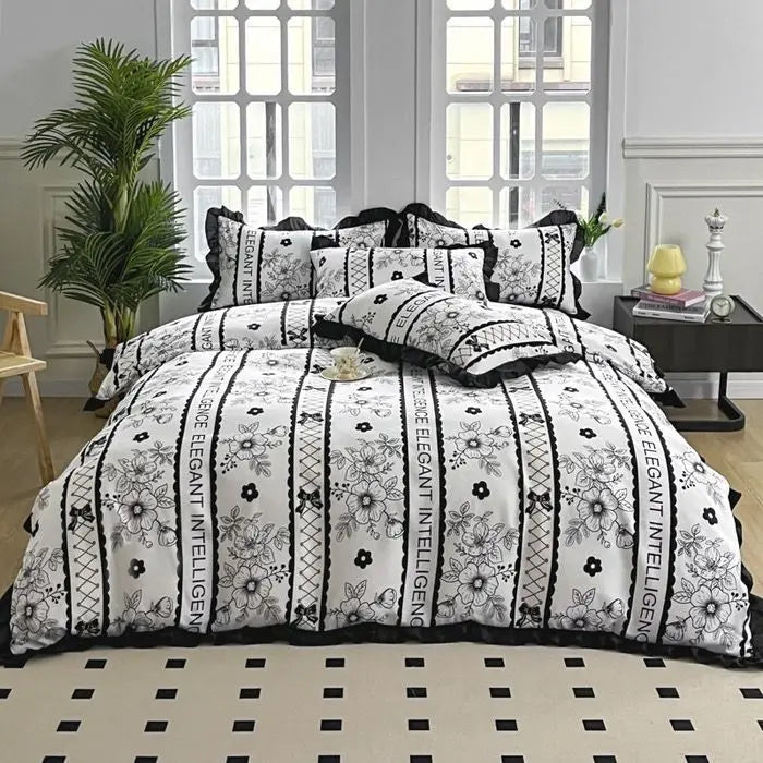 Elegant 4 Piece Bedding Set