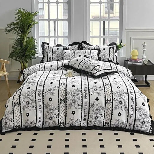 Elegant 4 Piece Bedding Set