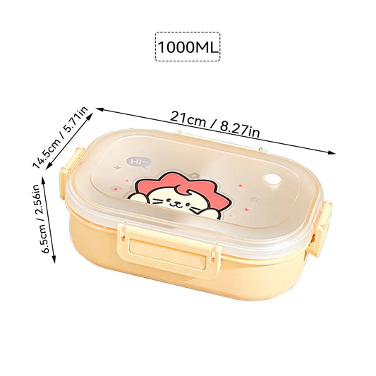Compartment Lunch Box – Portable Microwave-Safe Food Container