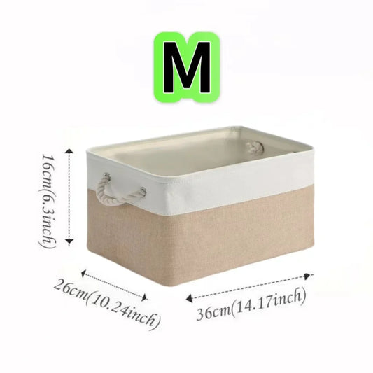 Foldable Linen Laundry Basket