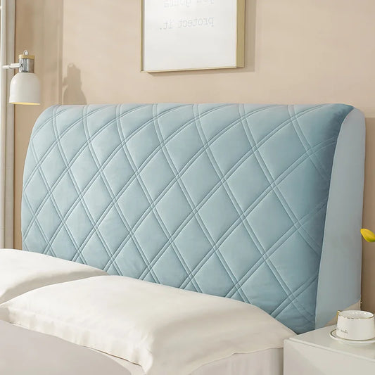 Soft Velvet Headboard Cover