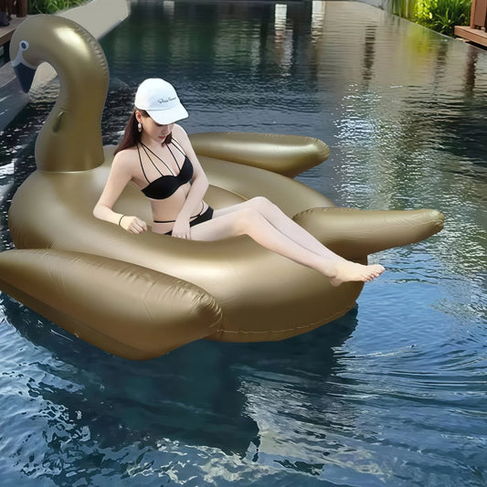 Giant Inflatable Swan Pool Float