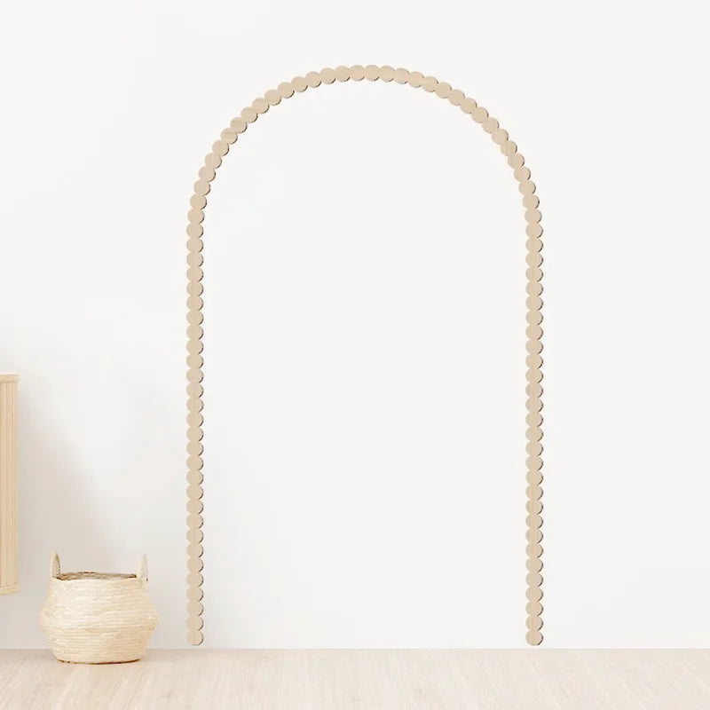 Modern Wooden Arch Wall Panel DIY Décor