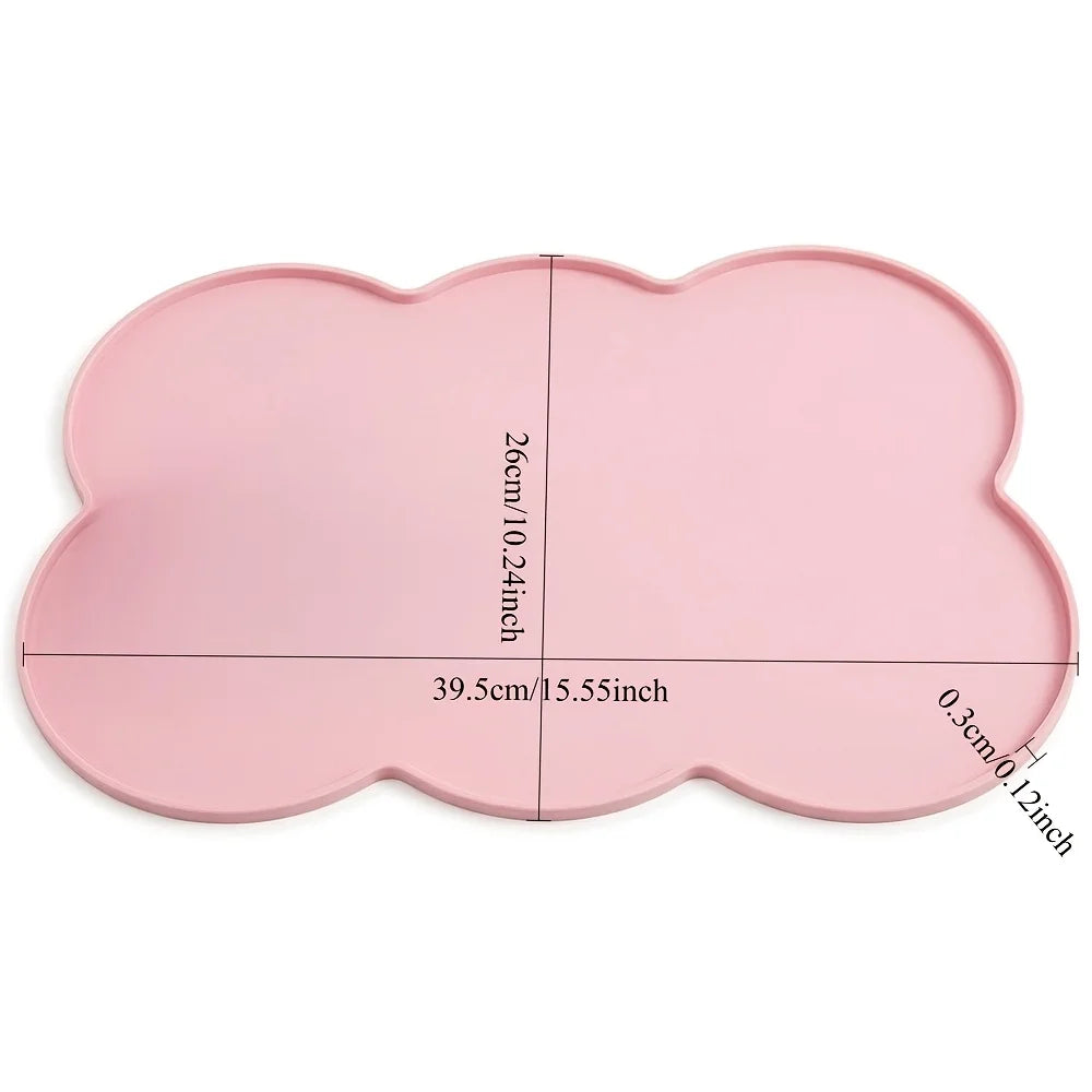 Waterproof Silicone Pet Feeding Mat for Cats & Dogs