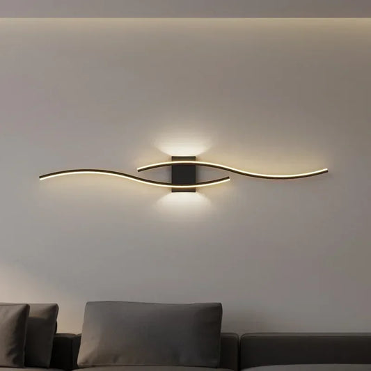 Dimmable Aluminium Wall Light for Bedroom & Living Room