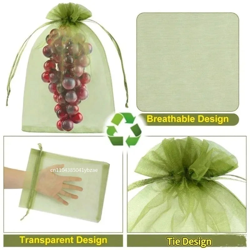 Reusable Fruit Protection Mesh Bags