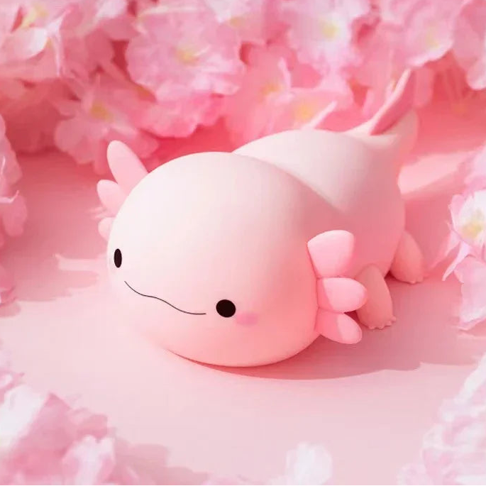Axolotl Silicone Night Light Lamp