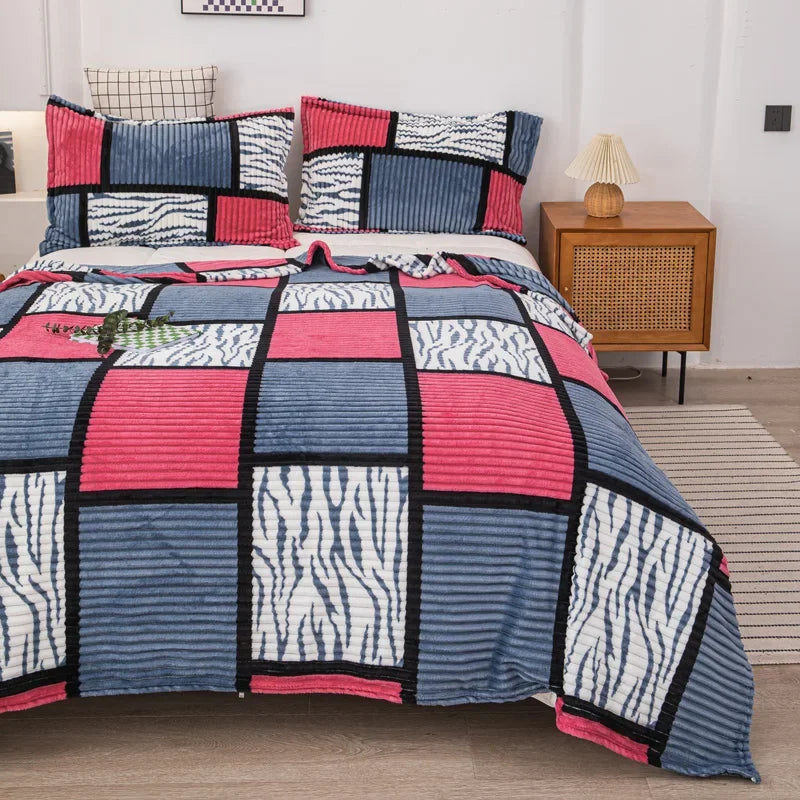 Soft Lightweight Throw for Home & Travel