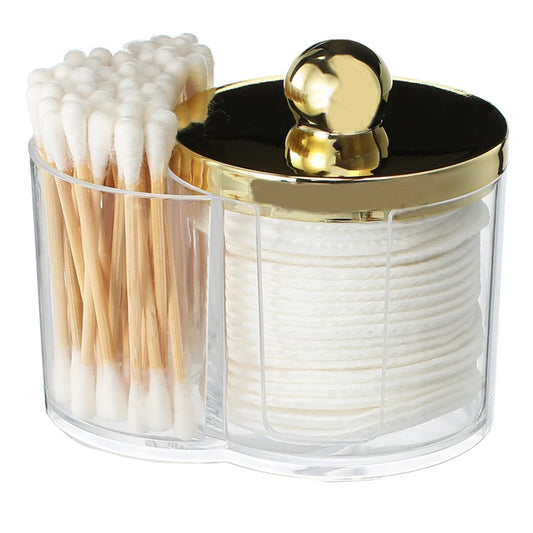 Clear Bathroom Vanity Organizer – Qtip Holder