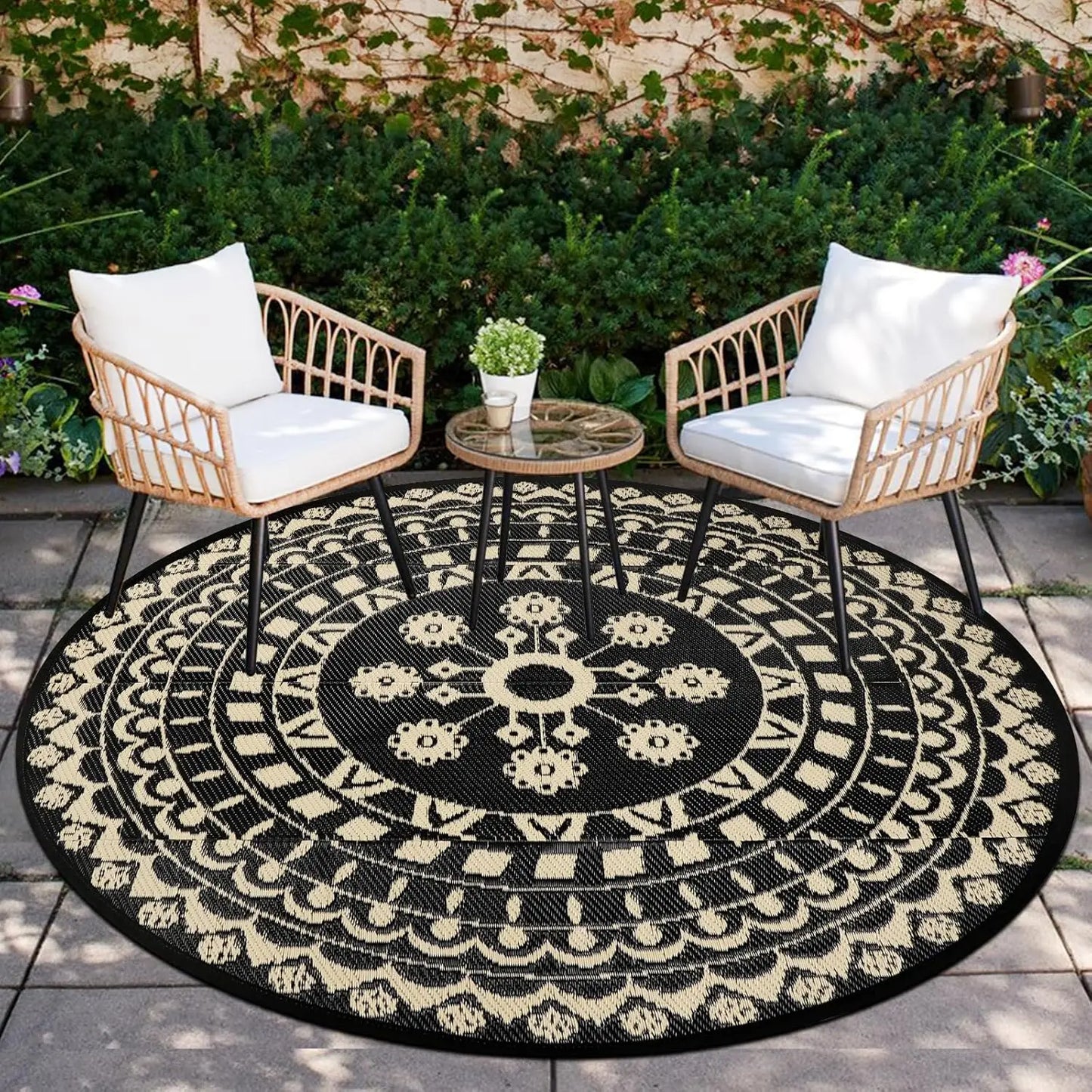 Reversible Waterproof Patio & Camping Mat