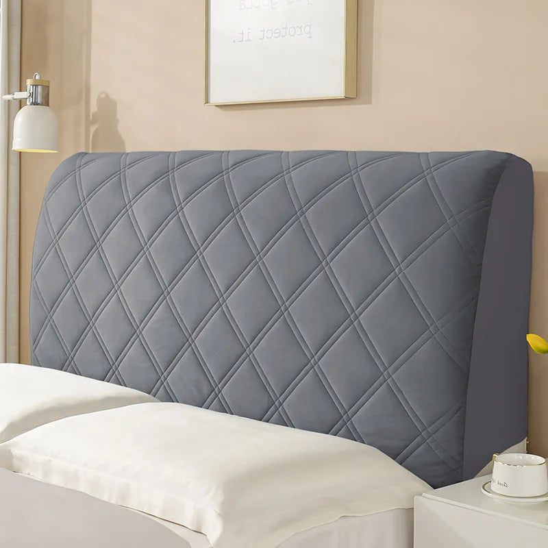 Soft Velvet Headboard Cover